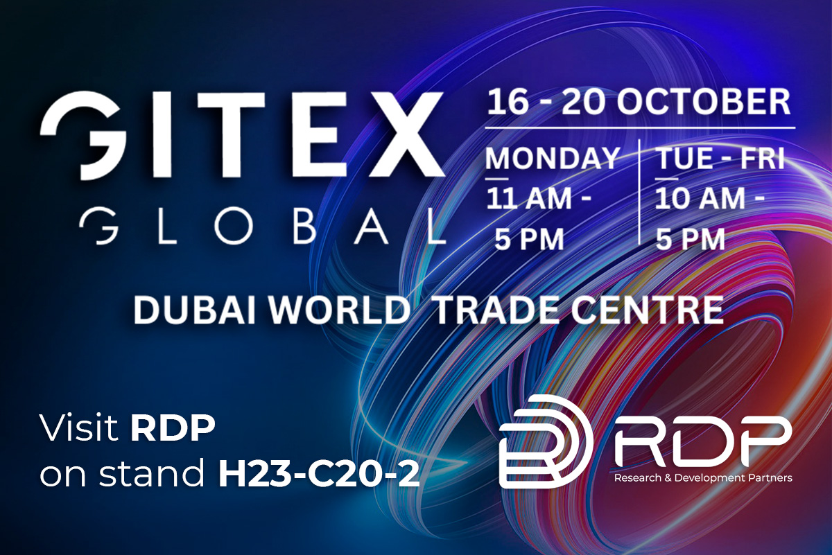 RDP is set to display its iconic solutions at GITEX GLOBAL 2023 in Dubai